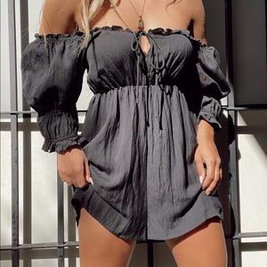Flirt with Me Babydoll Romper